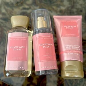 Champagne Toast Set Bath Body Works